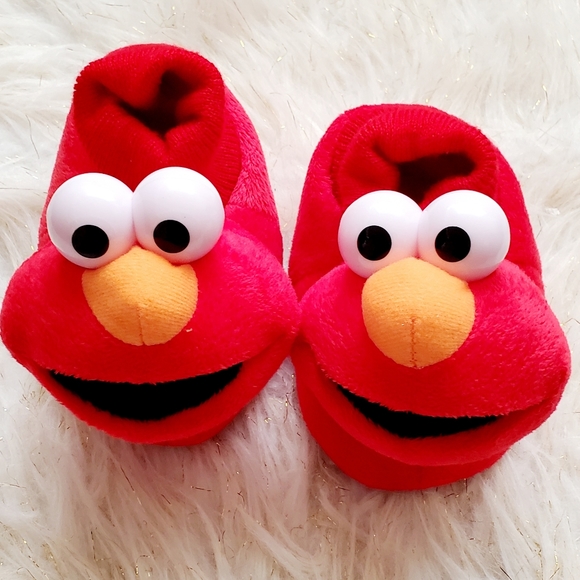 Sesame Street Shoes Sesame Street Elmo Baby Slippers Poshmark